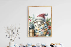 Christmas Sheep Clipart Bundle - CraftNest - Digital Crafting and Art