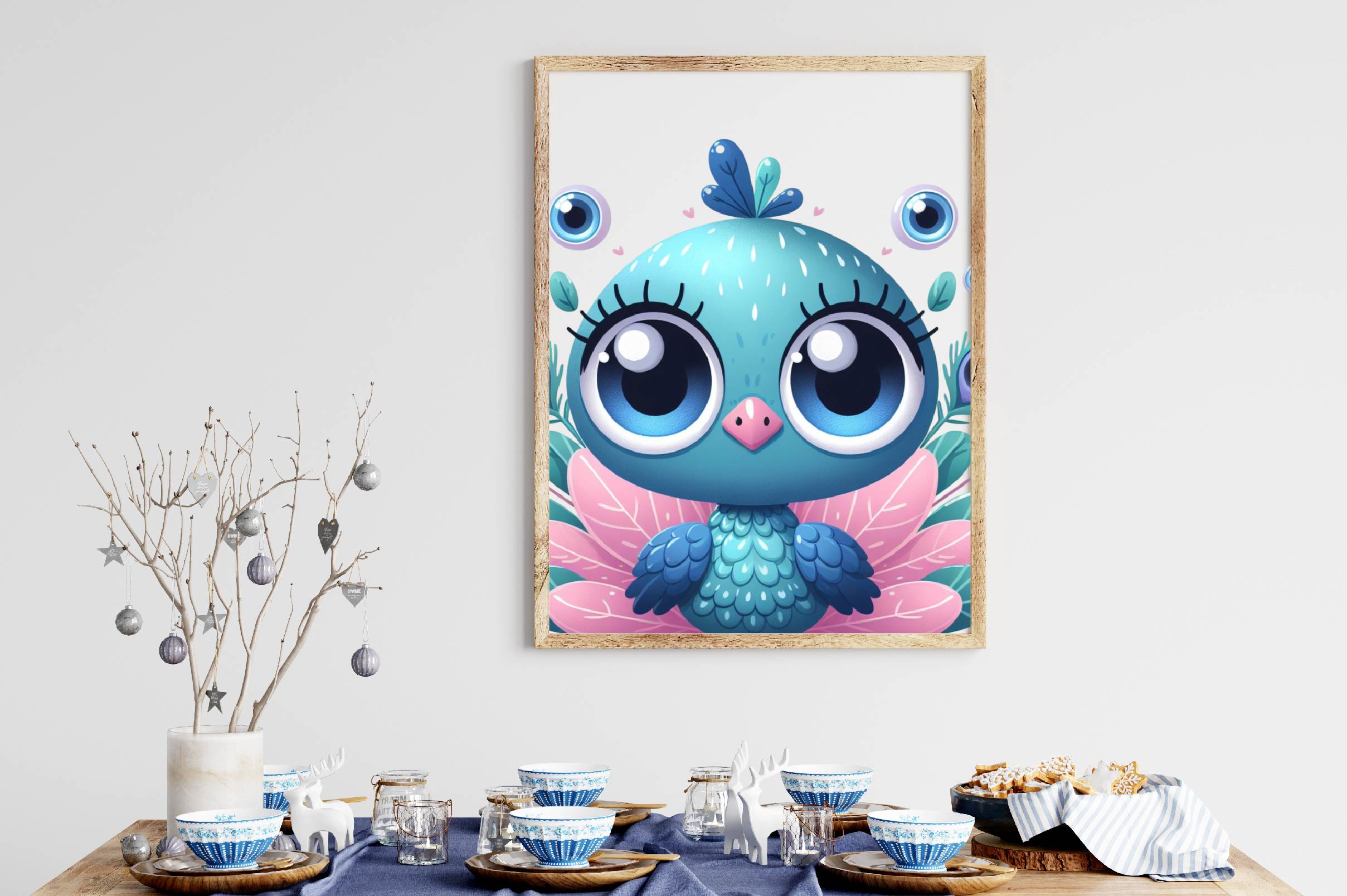 Cute Peacock Clipart Bundle - CraftNest - Digital Crafting and Art
