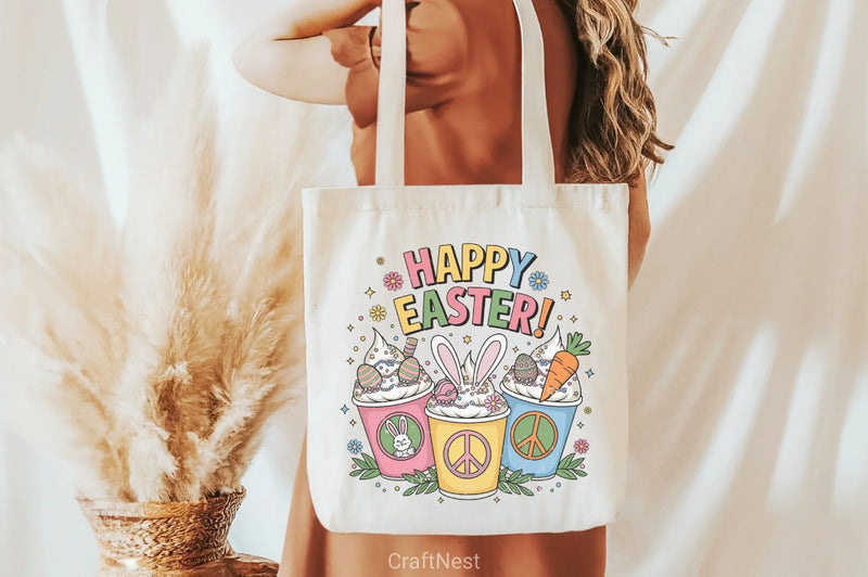 Happy Easter Bunny Clipart Bundle 39 - CraftNest - Digital Crafting and Art