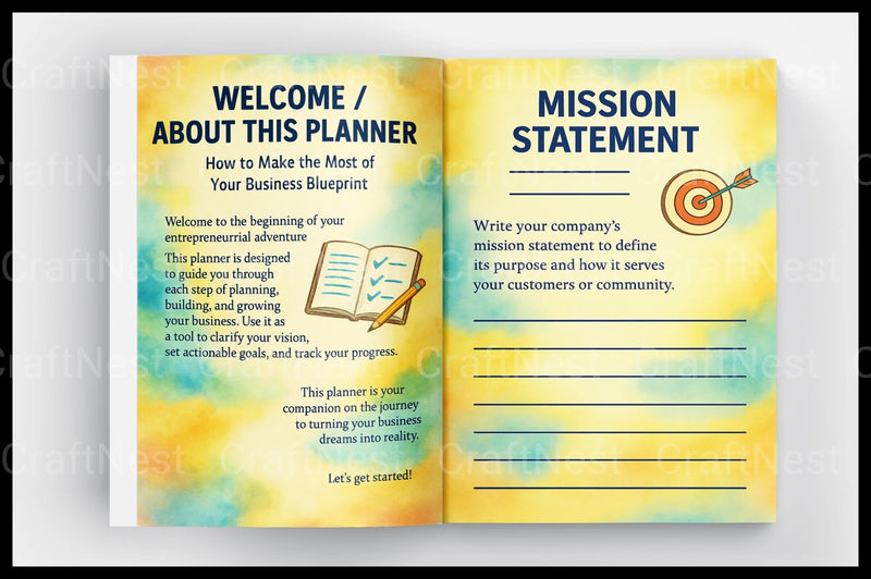 Your Business Blueprint - CraftNest - Digital Crafting and Art