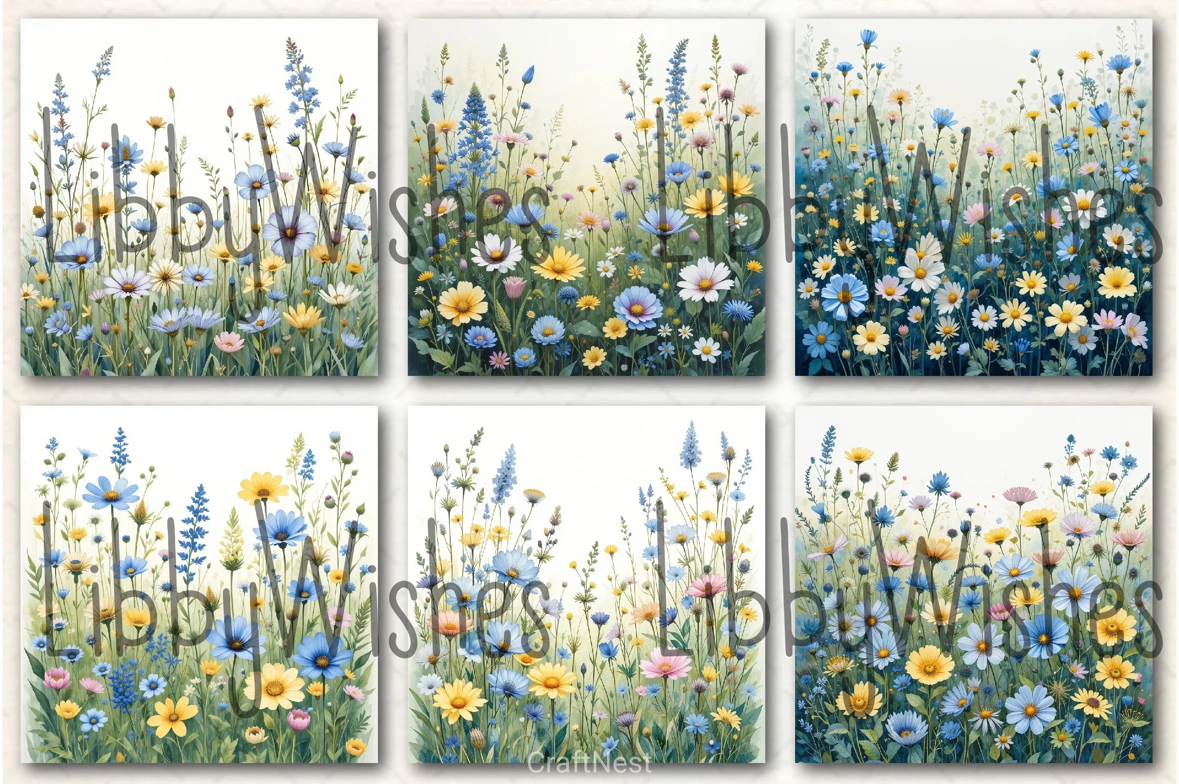 Spring Flower Clipart Bundle 3 - CraftNest - Digital Crafting and Art