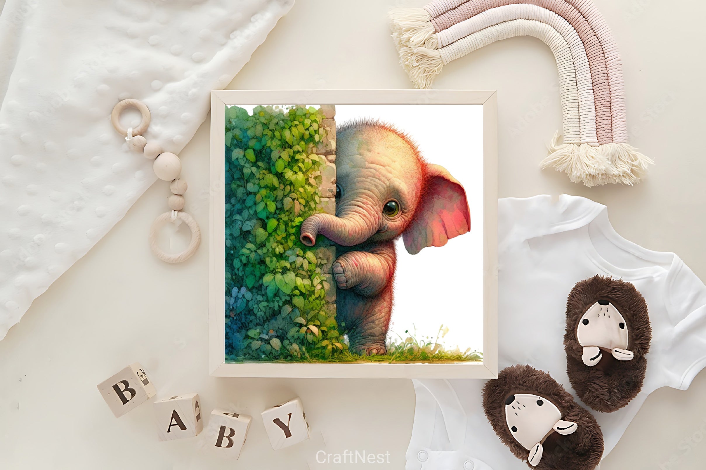 Animals Peeking Clipart Bundle - CraftNest - Digital Crafting and Art