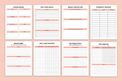 Mindset Self-Care Journal - CraftNest - Digital Crafting and Art