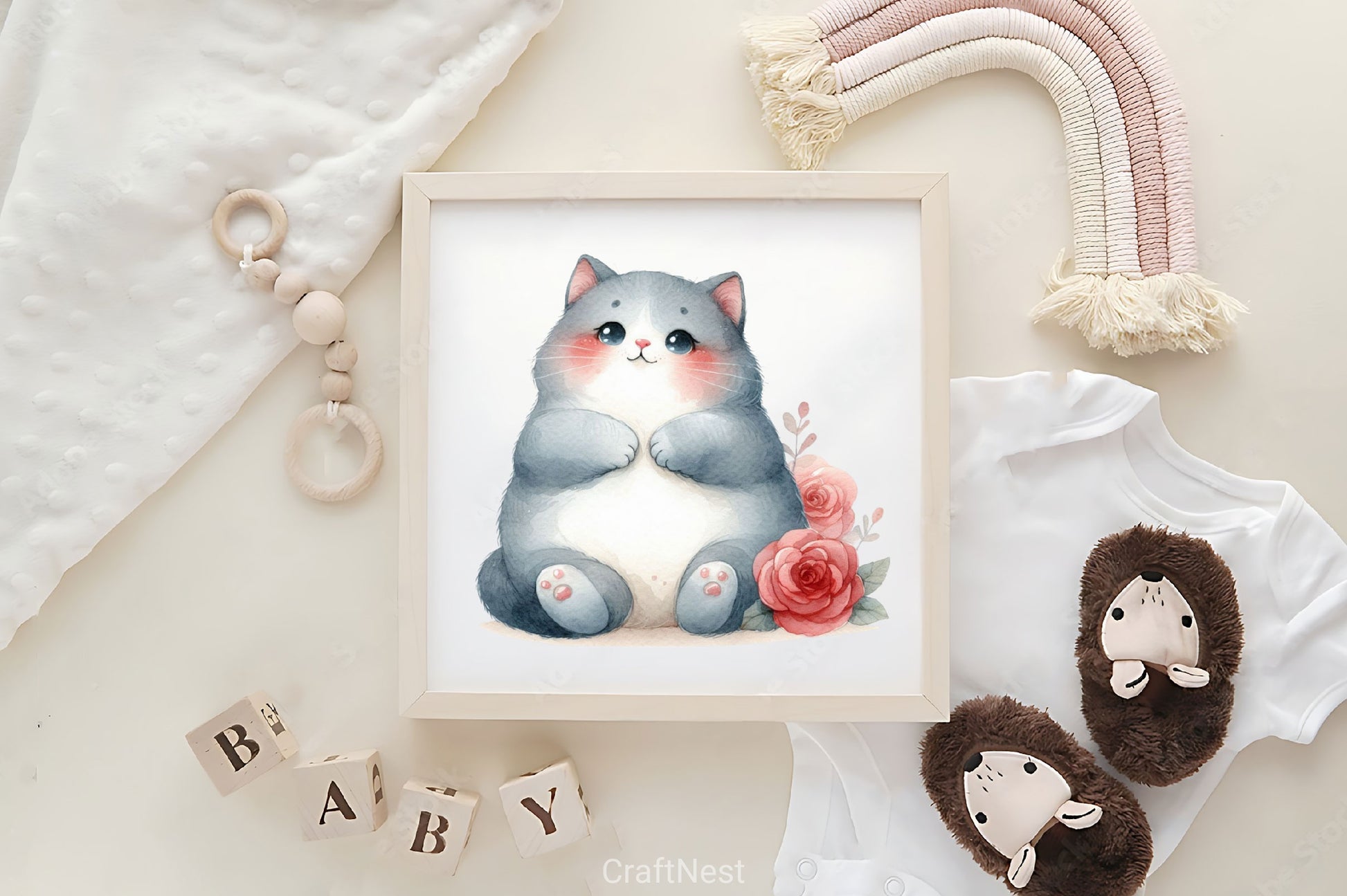 Valentine's Fat Cat Clipart Bundle - CraftNest - Digital Crafting and Art