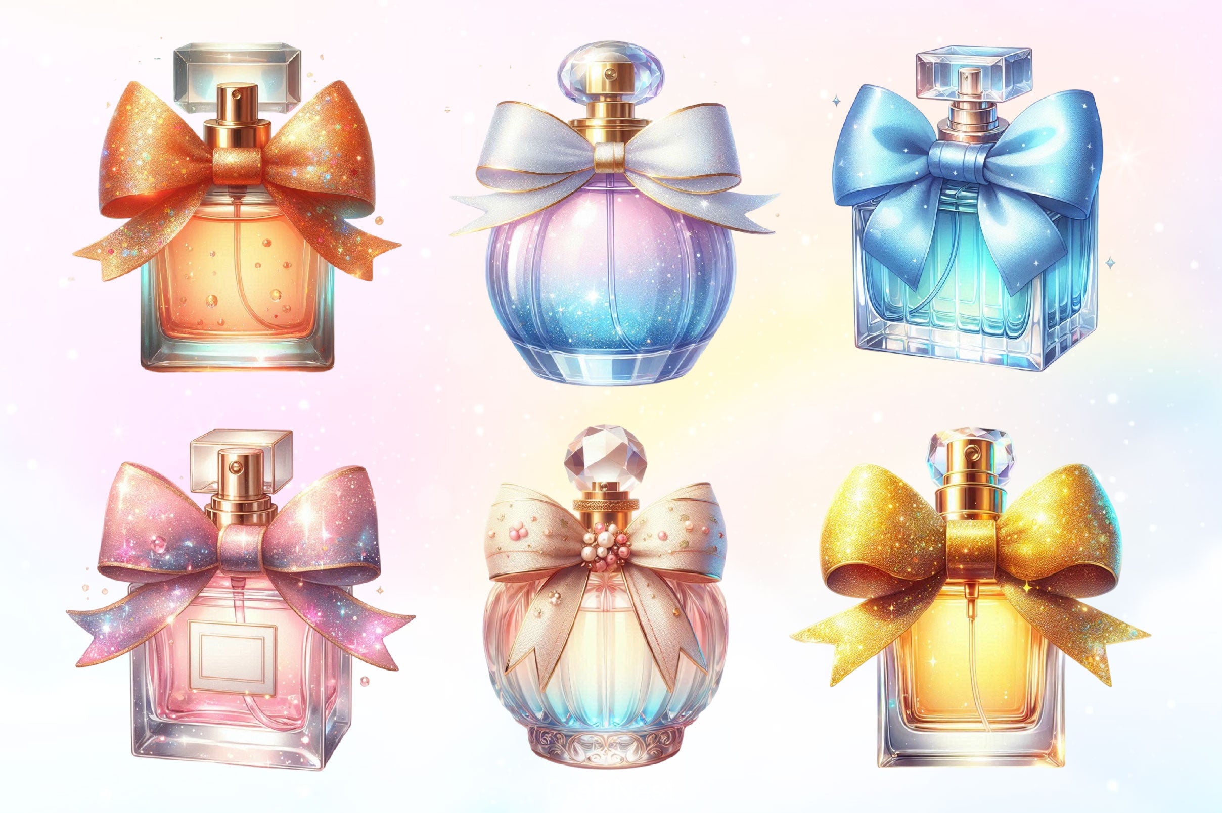 Perfume Bottle Clipart Bundle 2 - CraftNest - Digital Crafting and Art