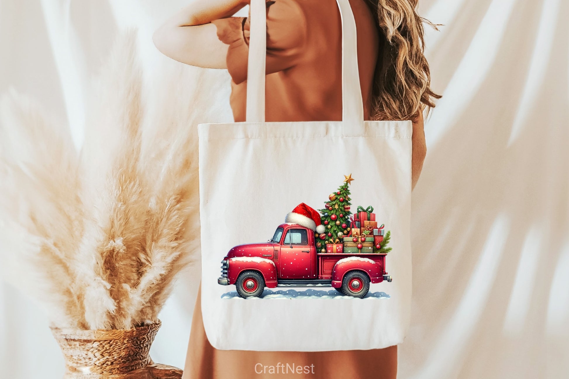 Christmas Truck Clipart Bundle 3 - CraftNest - Digital Crafting and Art