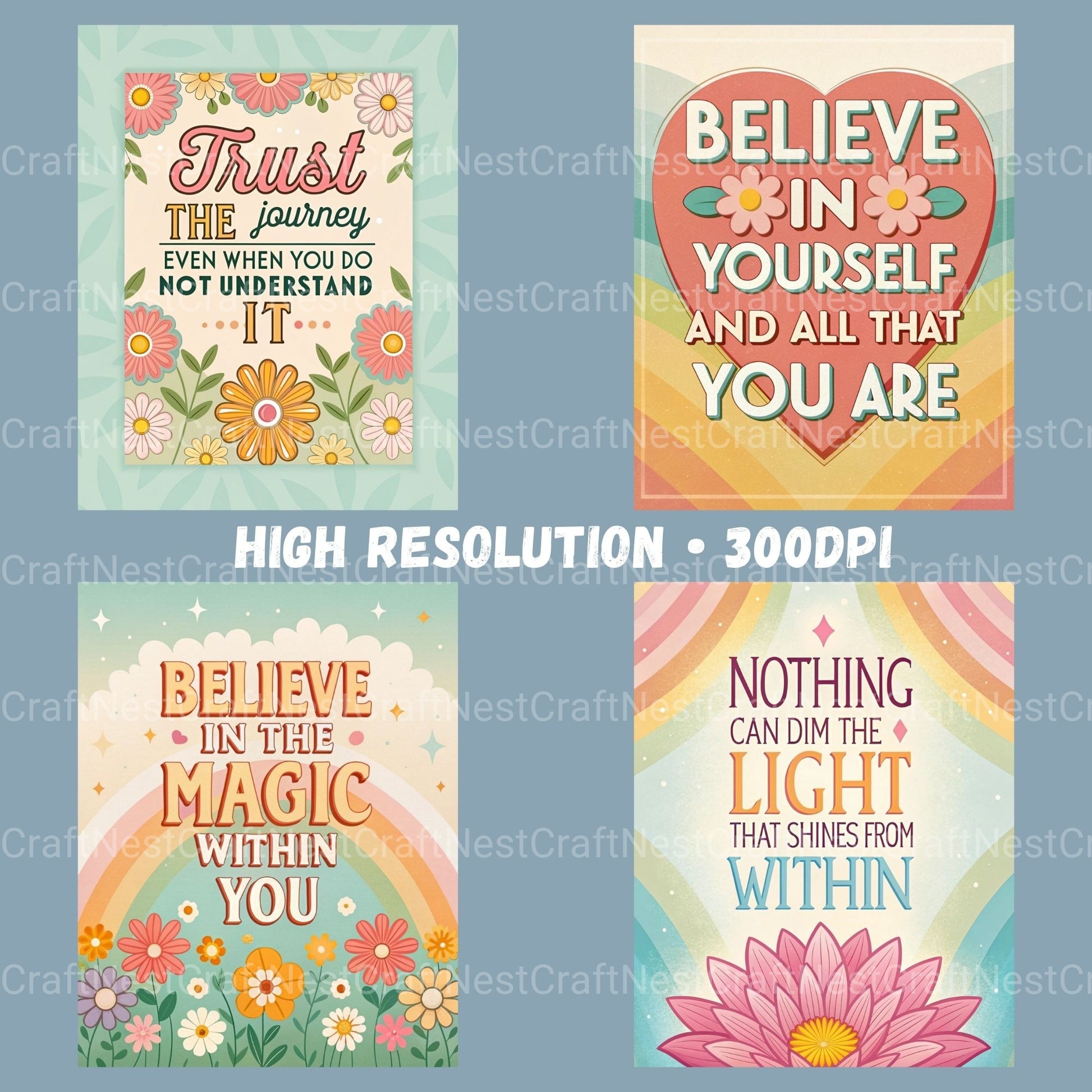 Girl Quotes Retro Clipart Bundle - CraftNest - Digital Crafting and Art