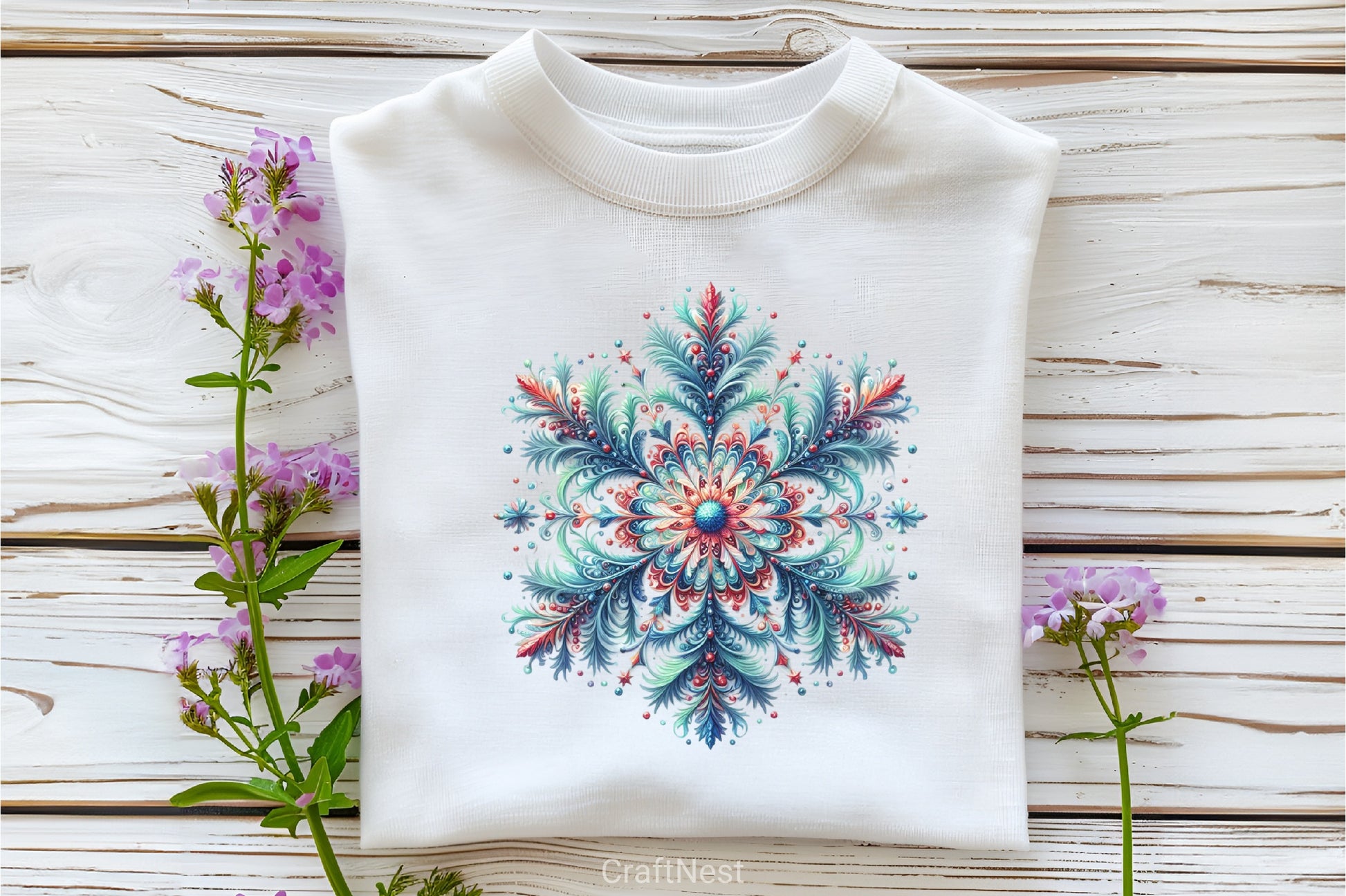 Snowflake Clipart Bundle - CraftNest - Digital Crafting and Art