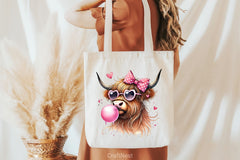 Valentine's Highland Cow Clipart Bundle - CraftNest - Digital Crafting and Art