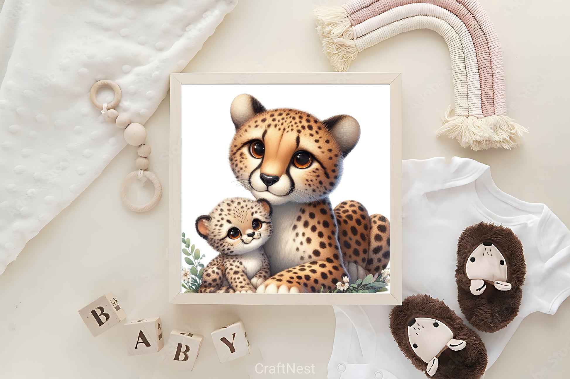 Mama & Baby Animals Clipart Bundle - CraftNest - Digital Crafting and Art
