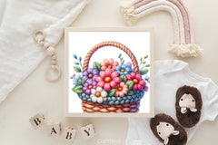 Knitting Basket Clipart Bundle - CraftNest - Digital Crafting and Art