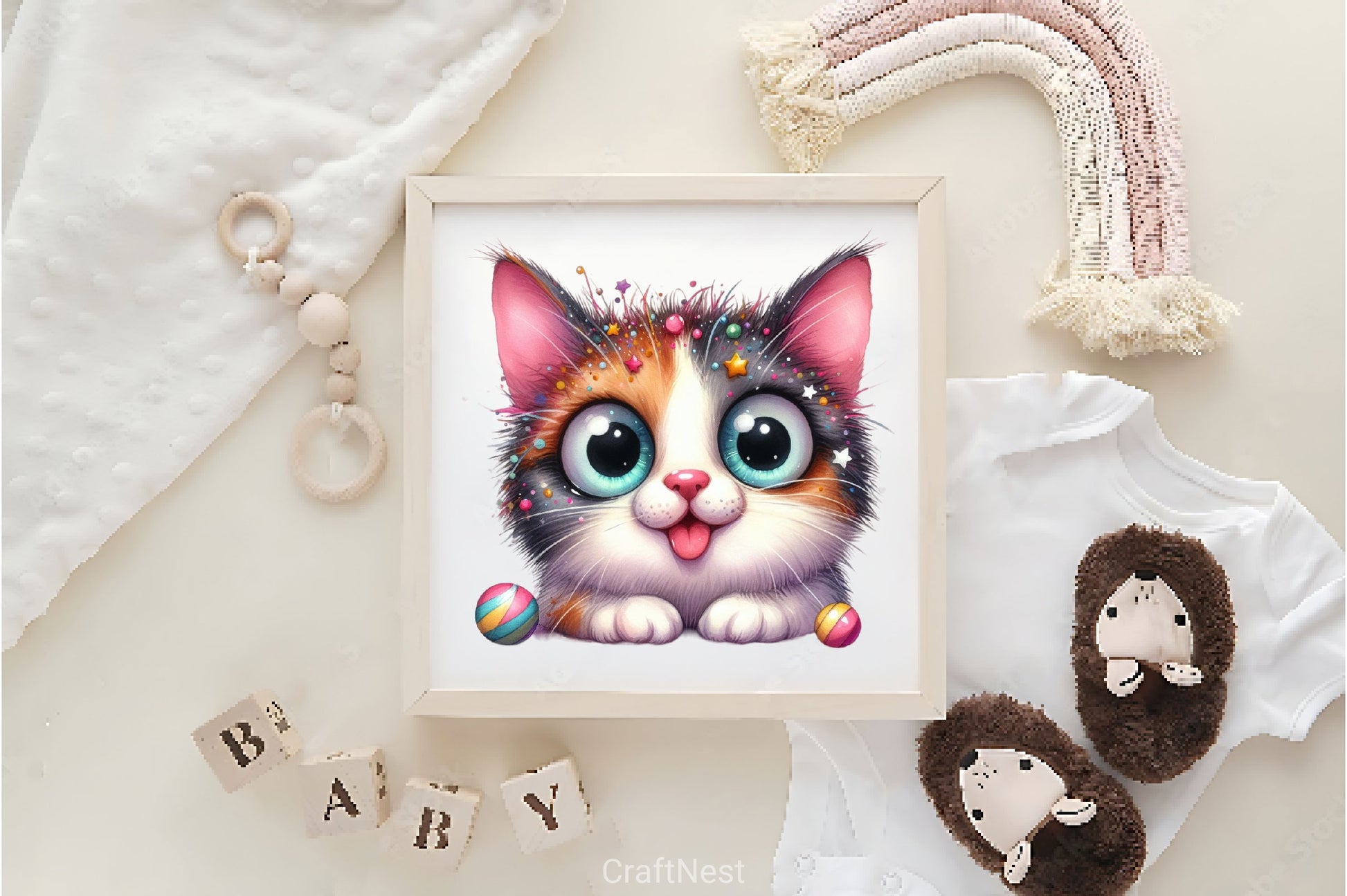Cute Crazy Cat Clipart Bundle - CraftNest - Digital Crafting and Art