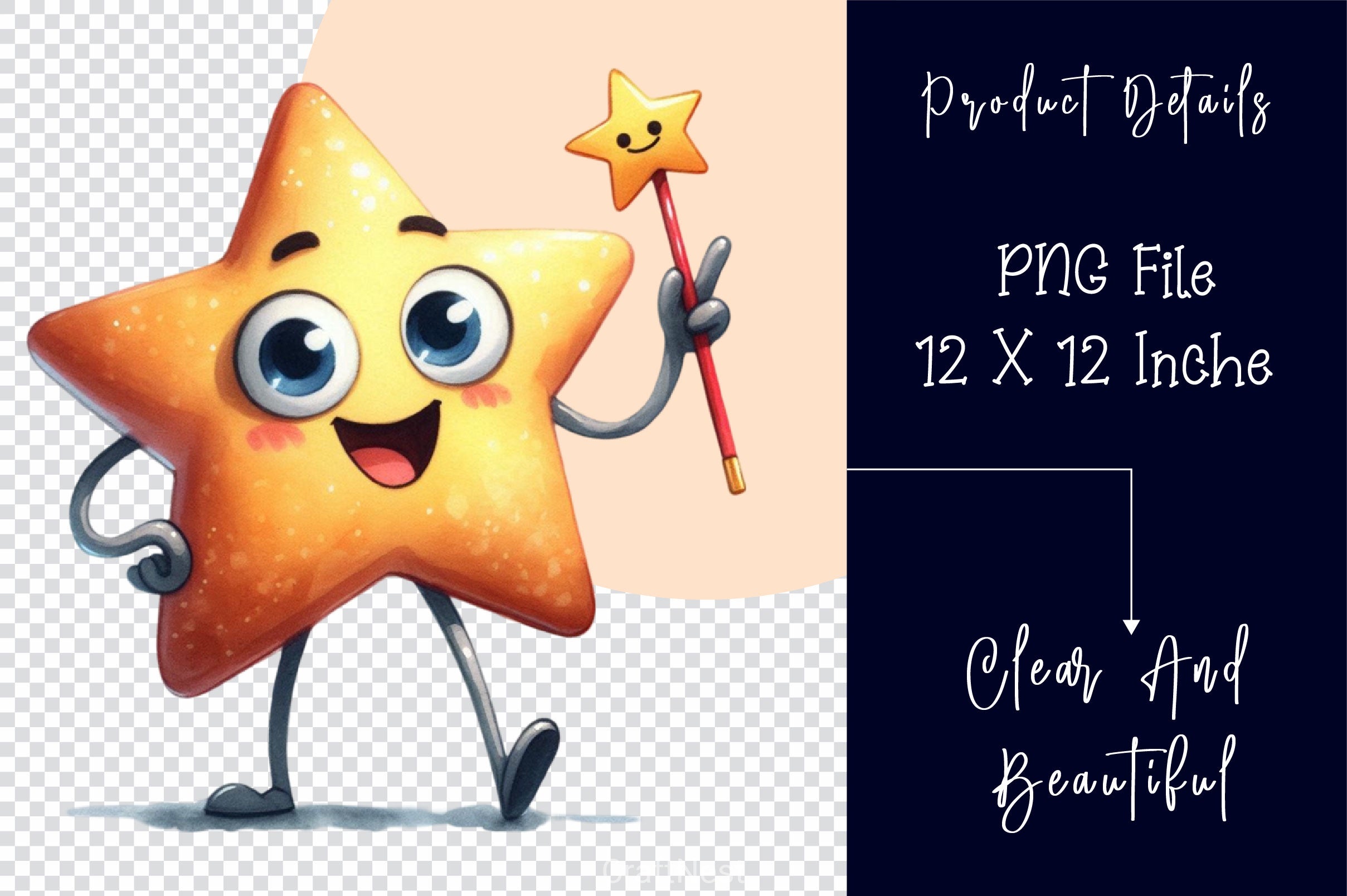 Playful Star Clipart Bundle 2 - CraftNest - Digital Crafting and Art