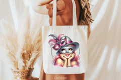 Mardi Gras Carnival Mask Girl Clipart Bundle - CraftNest - Digital Crafting and Art