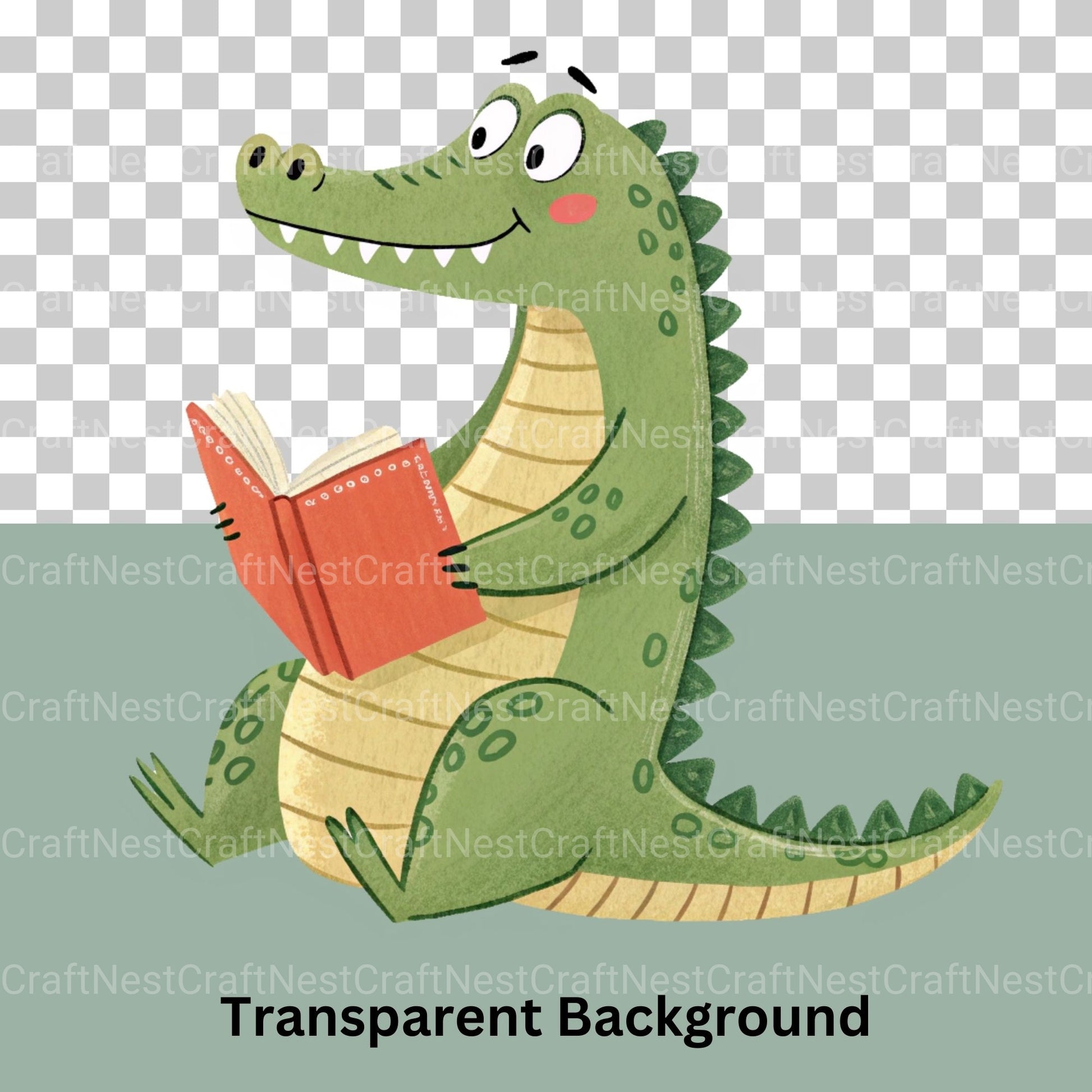 Alligator Clipart Bundle - CraftNest - Digital Crafting and Art