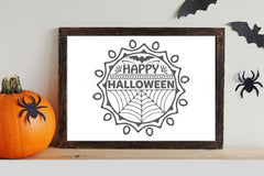 Halloween Round Sign SVG Bundle - CraftNest - Digital Crafting and Art