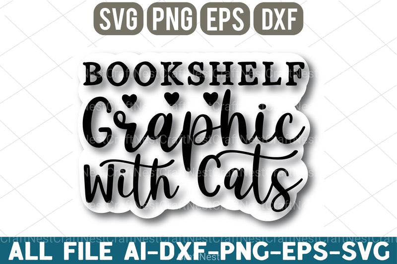 Book Lover Design Bundle - CraftNest - Digital Crafting and Art