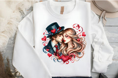 Valentine Romantic Couple Clipart Bundle 8 - CraftNest - Digital Crafting and Art