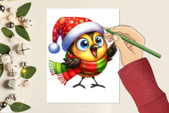 Christmas Bird Clipart Bundle 1 - CraftNest - Digital Crafting and Art