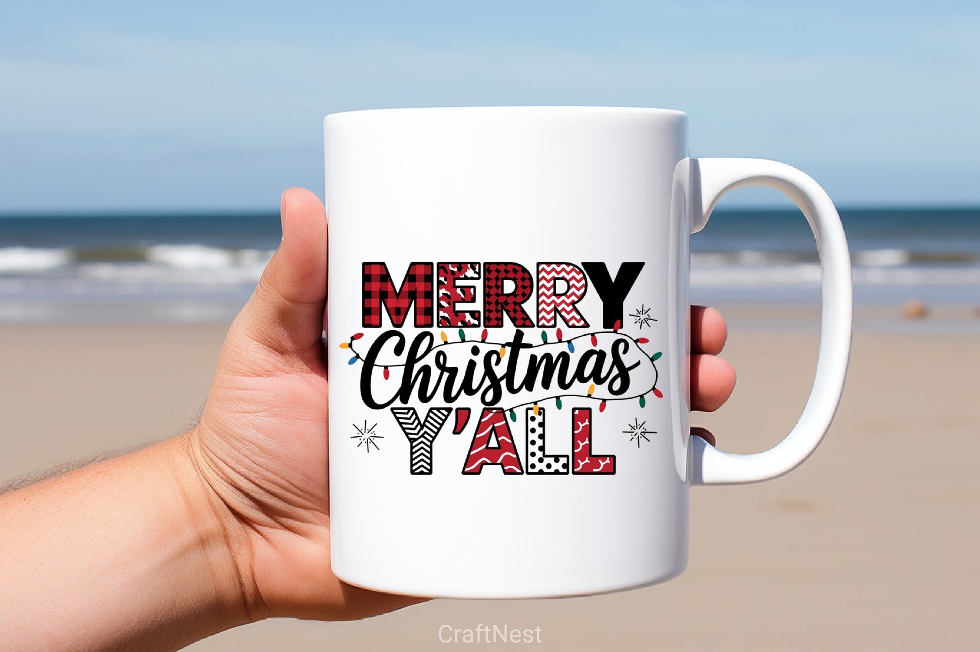 Merry Christmas Y'All Clipart Bundle - CraftNest - Digital Crafting and Art