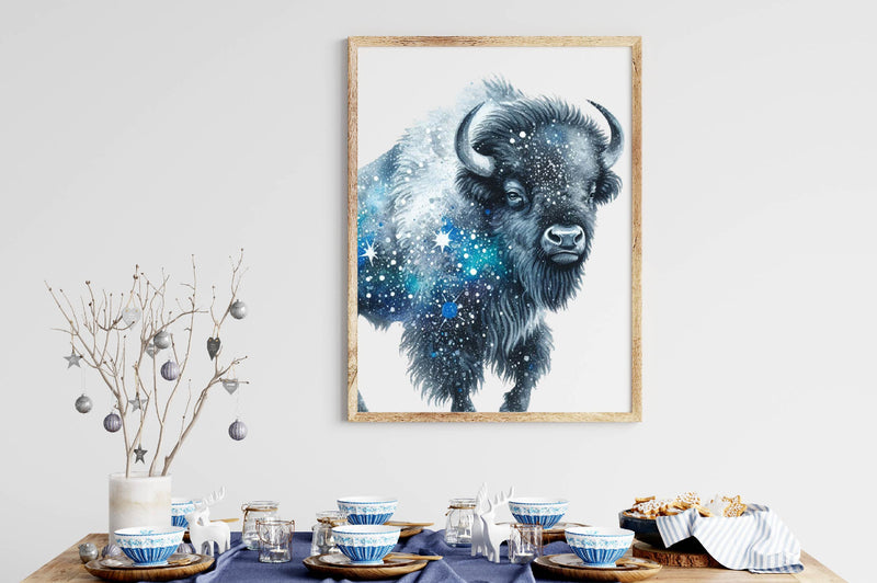 Glitter Bison Clipart Bundle - CraftNest - Digital Crafting and Art