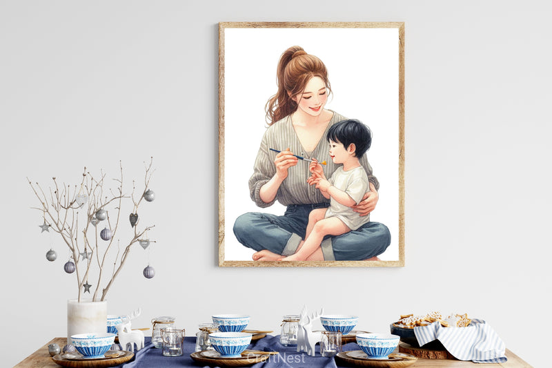 Mother's Day Clipart Bundle 6 - CraftNest - Digital Crafting and Art