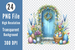 Easter Doors Clipart Bundle - CraftNest - Digital Crafting and Art