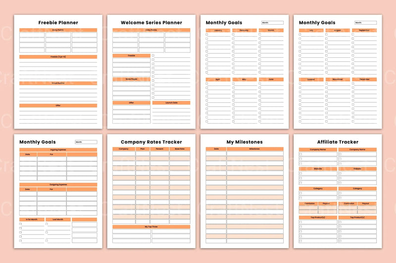 Online Business Workbook Guide - CraftNest - Digital Crafting and Art