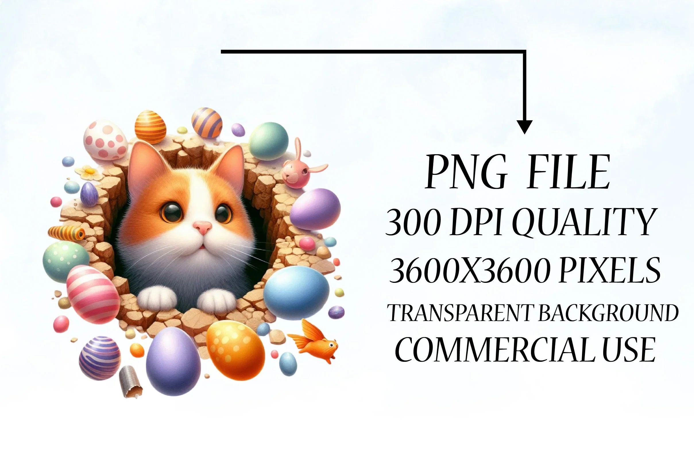 Easter Animal Hole Clipart Bundle - CraftNest - Digital Crafting and Art