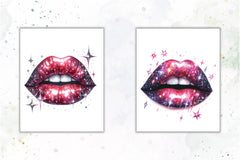 Kiss Lips Love Kisses Clipart Bundle - CraftNest - Digital Crafting and Art