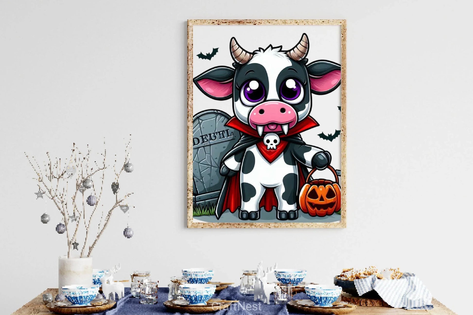Halloween Cows Clipart Bundle - CraftNest - Digital Crafting and Art