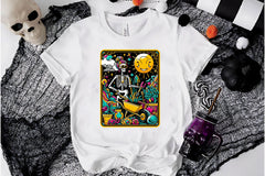 Funny Gardening Skeleton Tarot Card Clipart Bundle 2 - CraftNest - Digital Crafting and Art