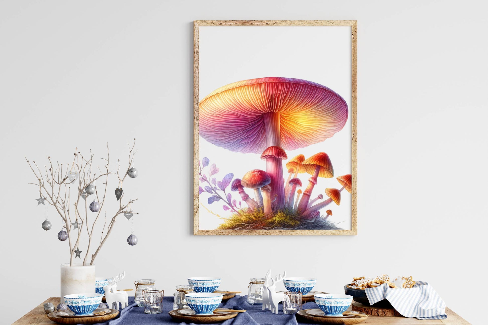Pastel Mystic Mushroom Clipart Bundle - CraftNest - Digital Crafting and Art