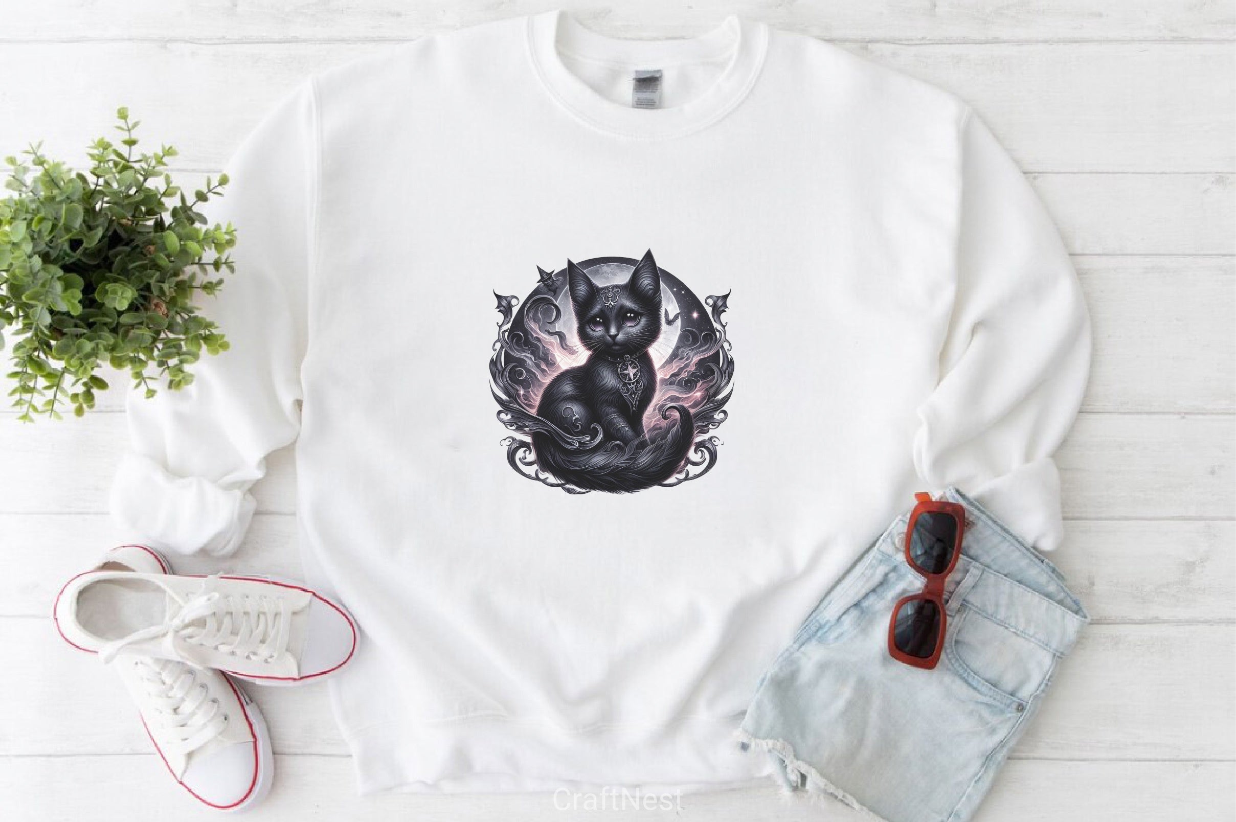 Baby Magic Cat Clipart Bundle - CraftNest - Digital Crafting and Art