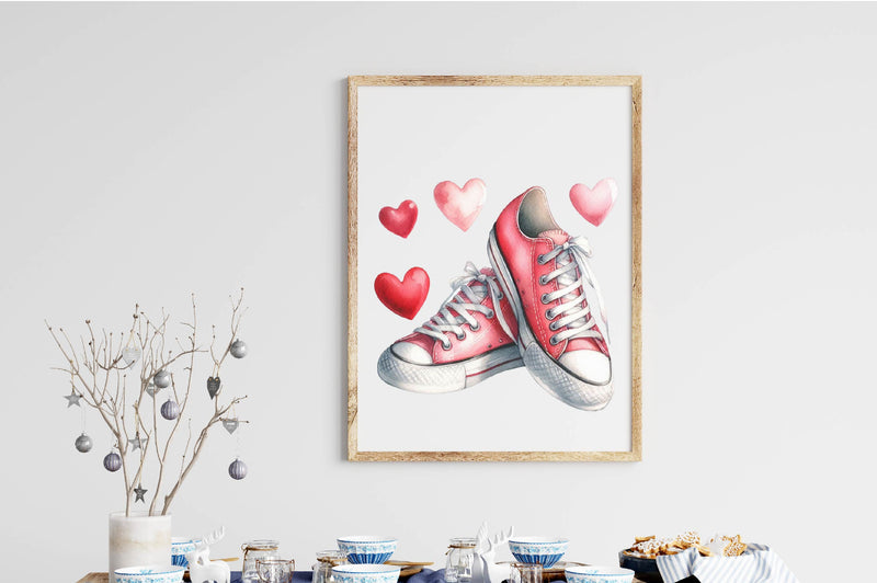Sneakers Clipart Bundle - CraftNest - Digital Crafting and Art