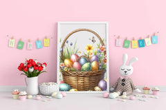 Floral Easter Baskets Clipart Bundle - CraftNest - Digital Crafting and Art