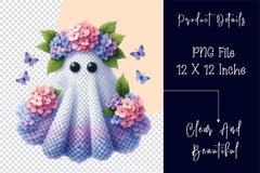 Crochet Ghost Patterns Clipart Bundle 2 - CraftNest - Digital Crafting and Art