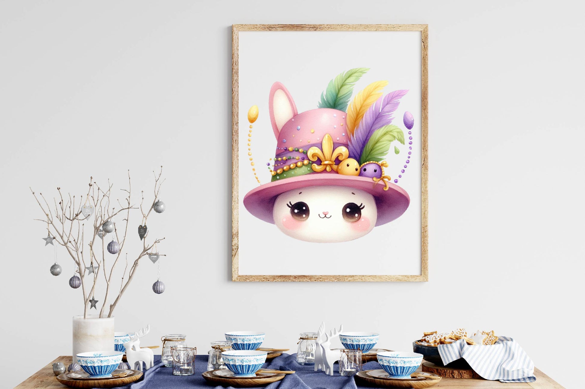 Mardi Gras Cute Kitty Clipart Bundle - CraftNest - Digital Crafting and Art