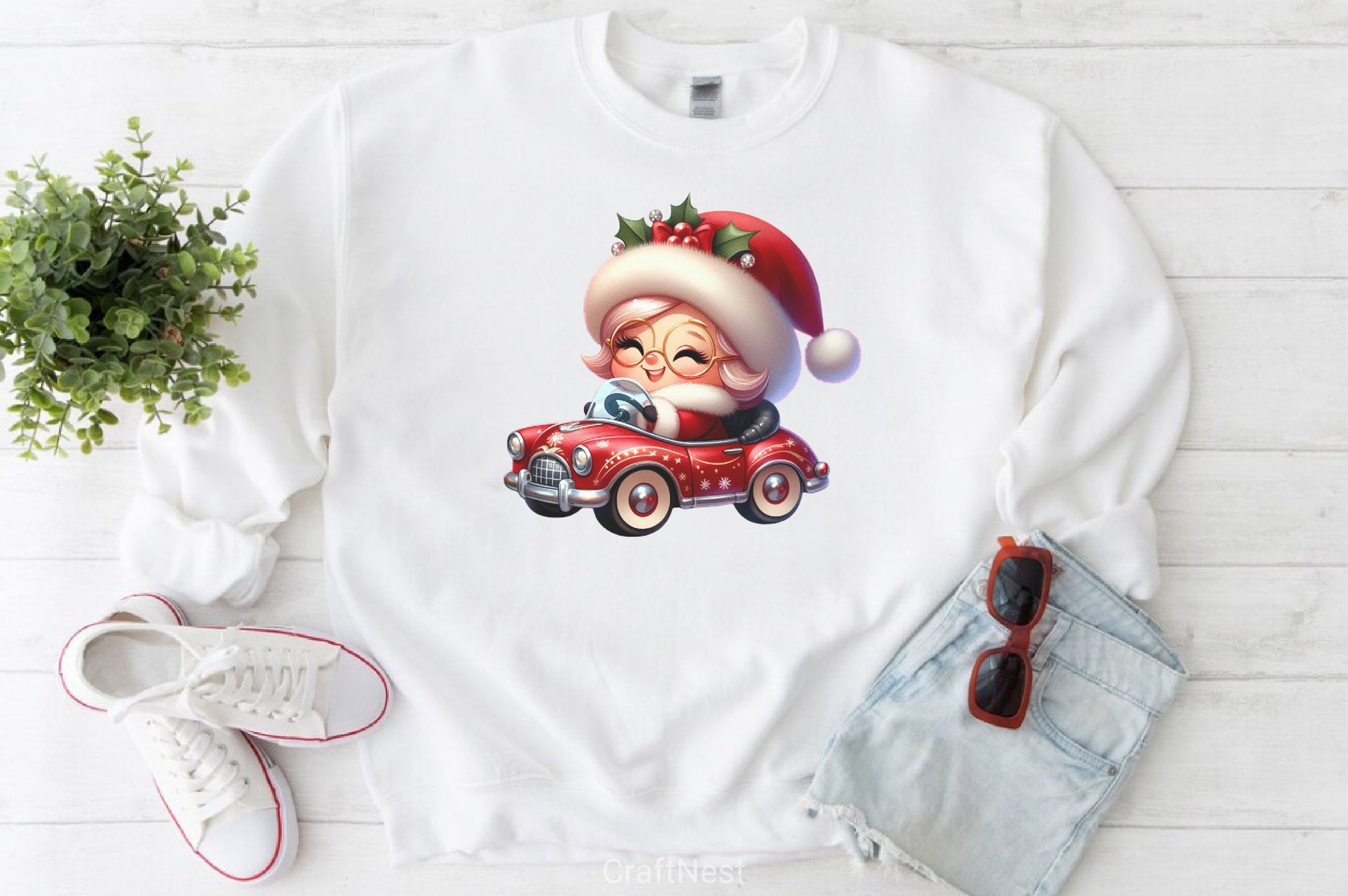 Christmas Mrs. Claus Clipart Bundle - CraftNest - Digital Crafting and Art