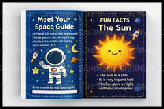 My Little Space Adventure for Kids - CraftNest - Digital Crafting and Art