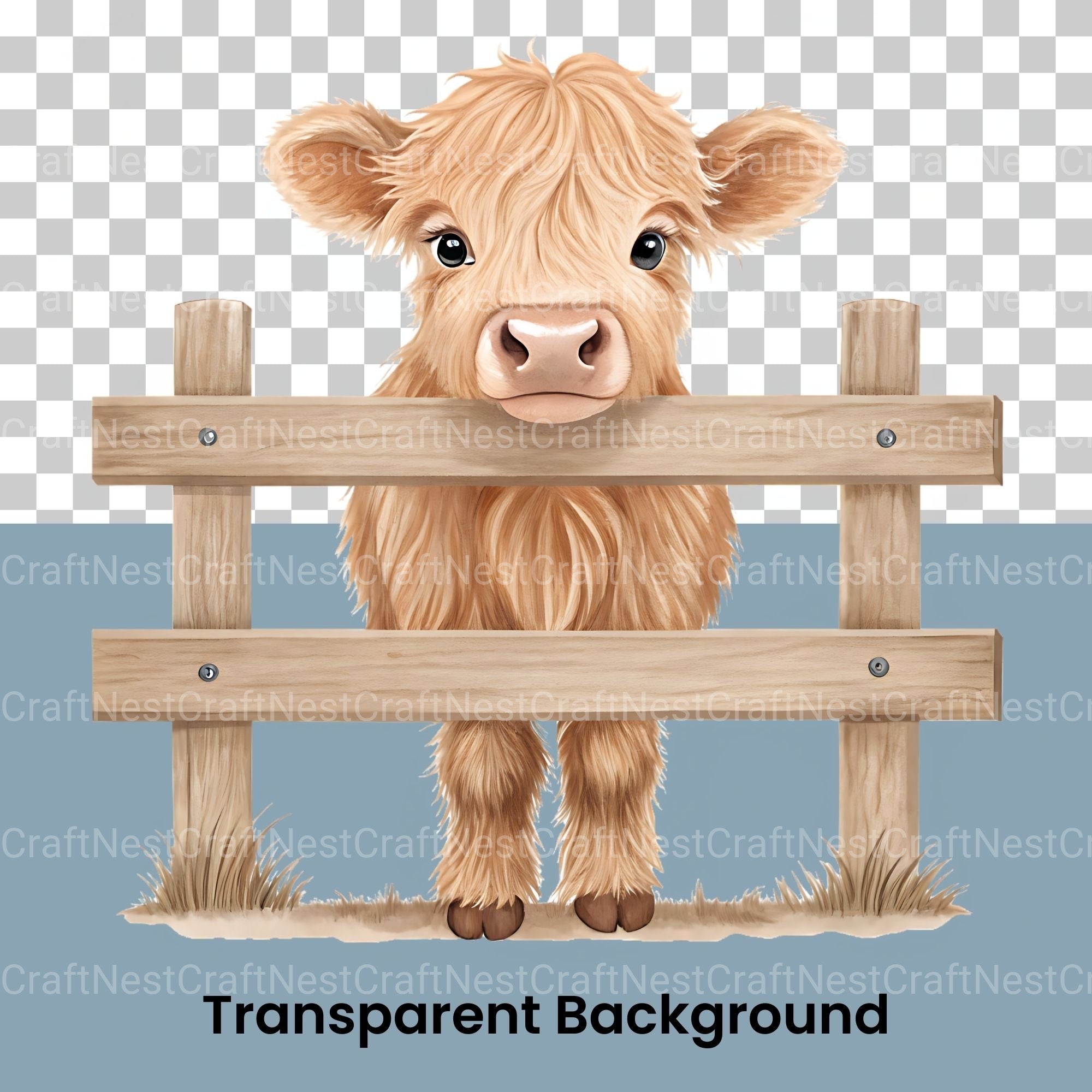 Highland Cows Clipart Bundle - CraftNest - Digital Crafting and Art