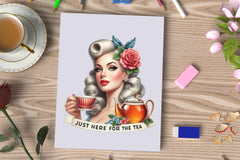 Just Here For The Tea Clipart Bundle - CraftNest - Digital Crafting and Art