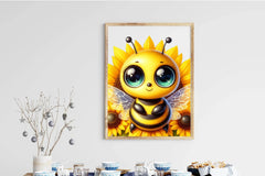 Bee With Sunflower Clipart Bundle - CraftNest - Digital Crafting and Art