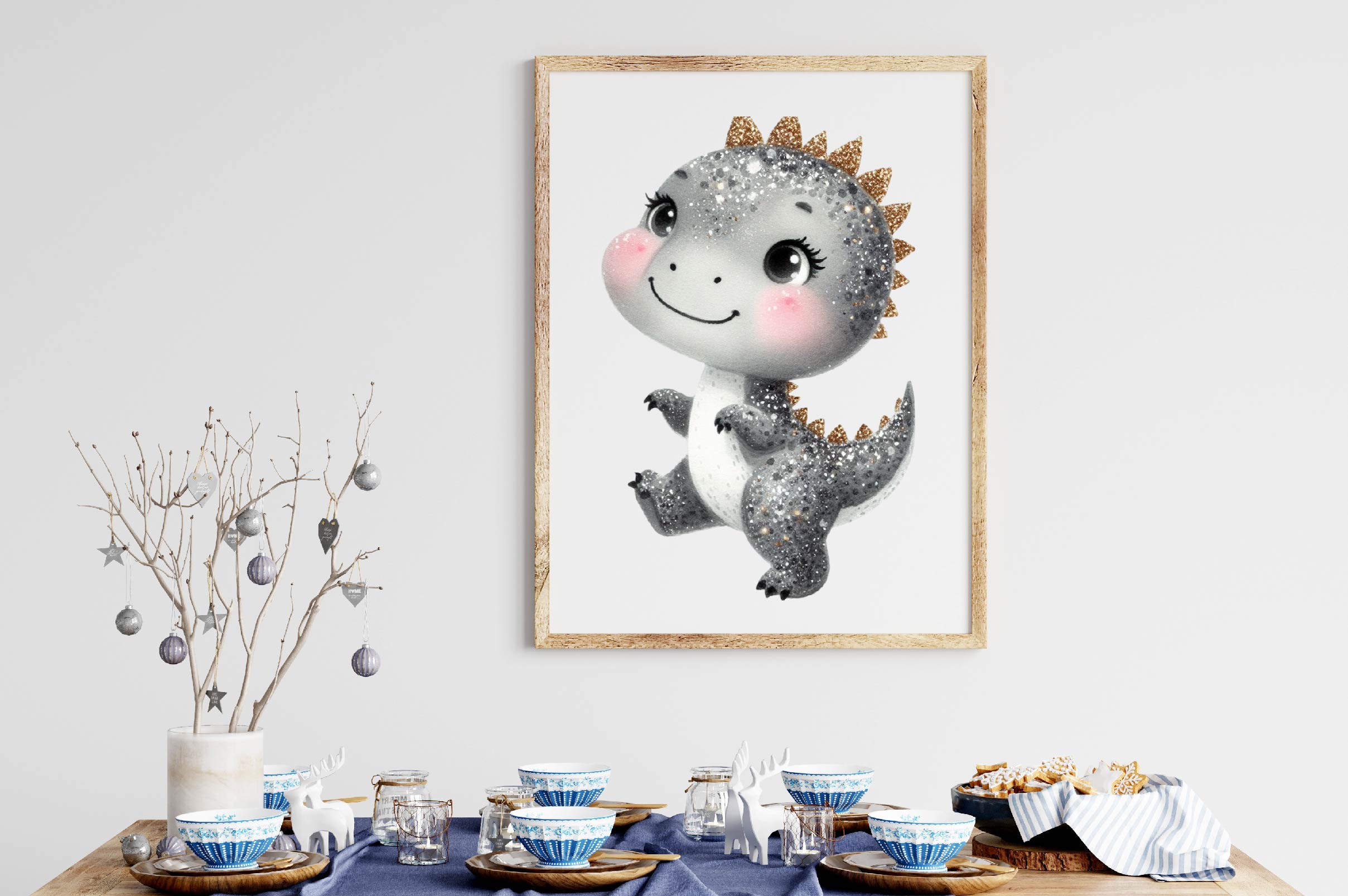 Glitter Dinosaur Clipart Bundle - CraftNest - Digital Crafting and Art