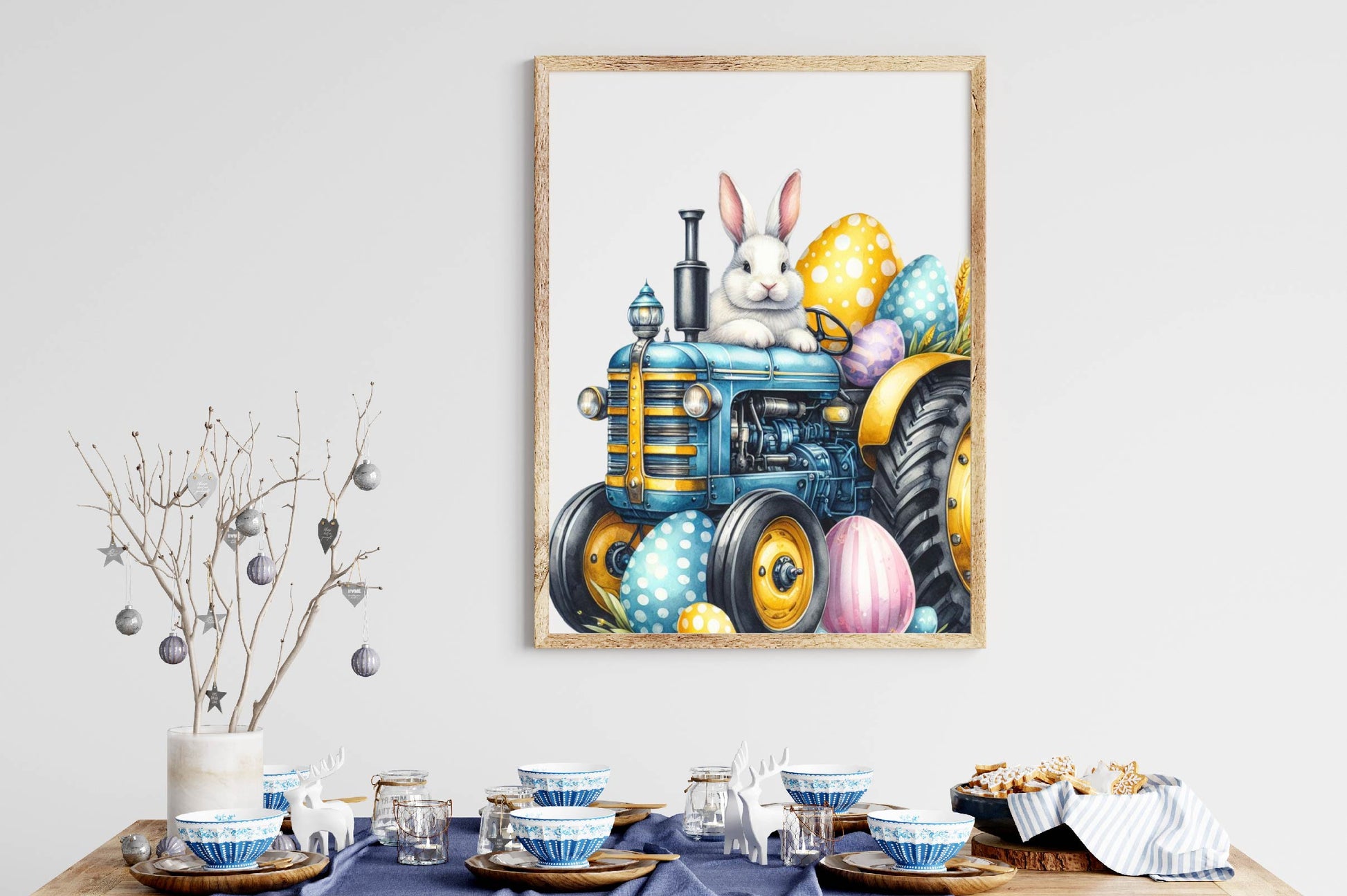Easter Tractor Clipart Bundle - CraftNest - Digital Crafting and Art