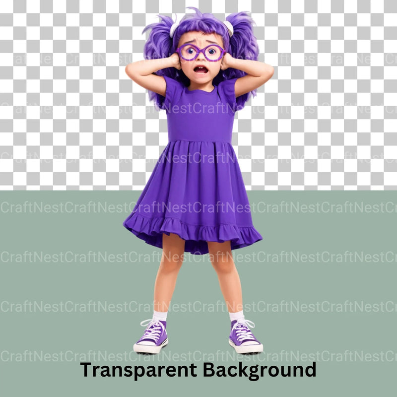 Quirky Kids Clipart Bundle - CraftNest - Digital Crafting and Art
