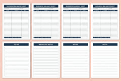 Business Balance Sheet Overview - CraftNest - Digital Crafting and Art