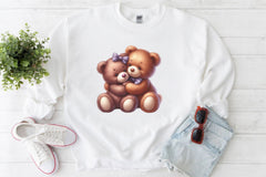 Teddy Bear Couple Clipart Bundle - CraftNest - Digital Crafting and Art