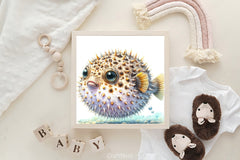 Unique Pufferfish Clipart Bundle - CraftNest - Digital Crafting and Art
