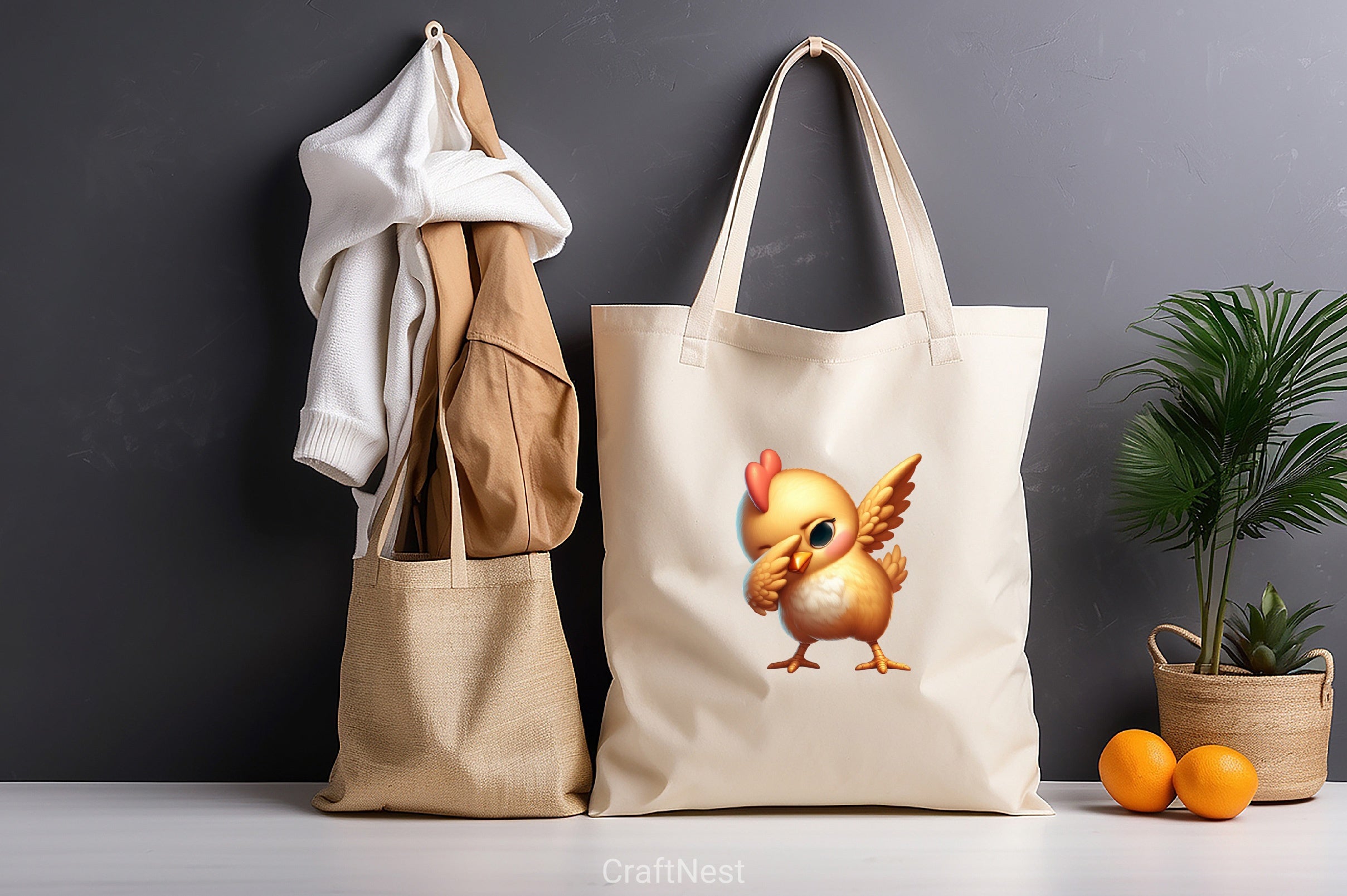 Cute Dabbing Chicken Clipart Bundle - CraftNest - Digital Crafting and Art